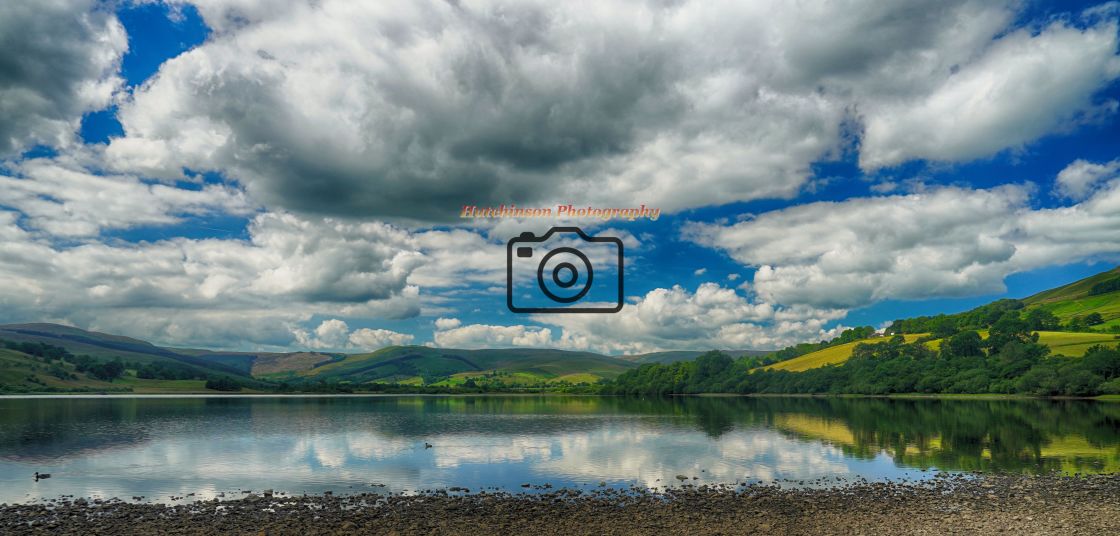 "Summer at Semerwater" stock image