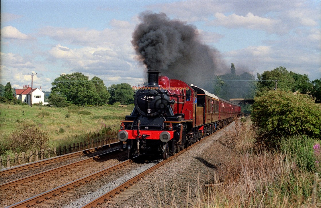 "BR 2MT locomotive 46441" stock image