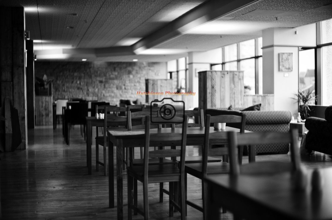 "Empty Restaurant in Ayr" stock image