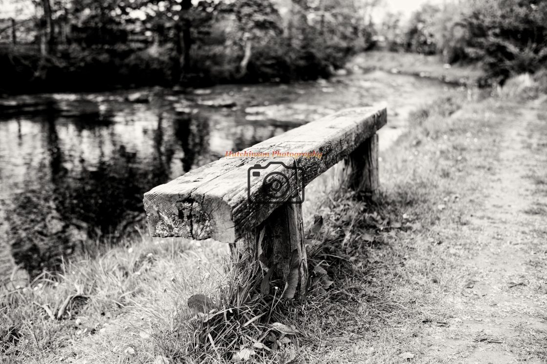 "Wooden Bench" stock image