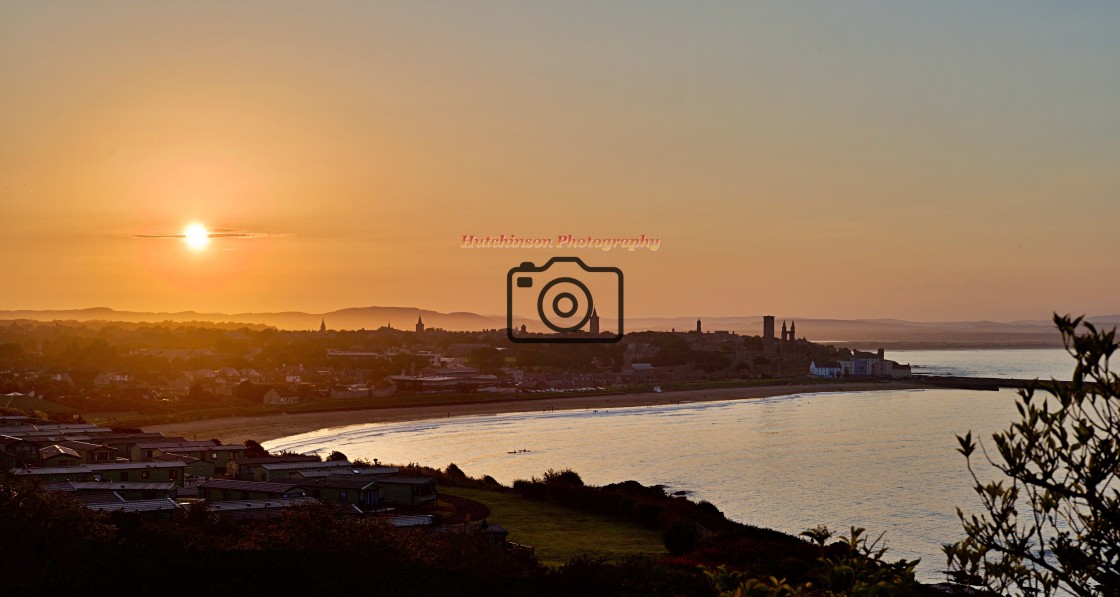 "Fife Sunset" stock image