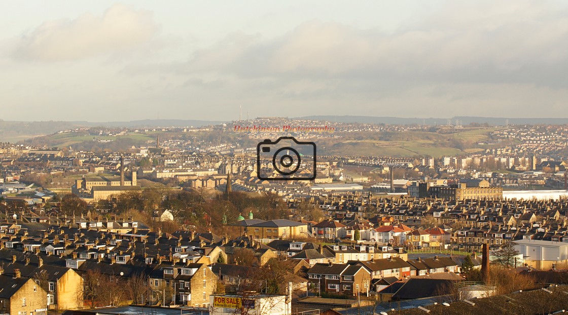 "Bradford Skyline" stock image