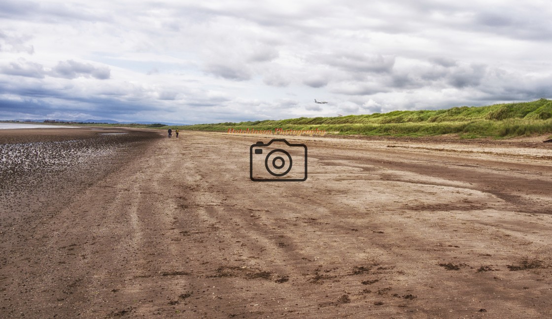 "Prestwick Beach" stock image