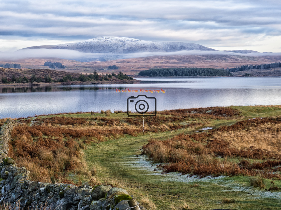 "View to Benbrack" stock image