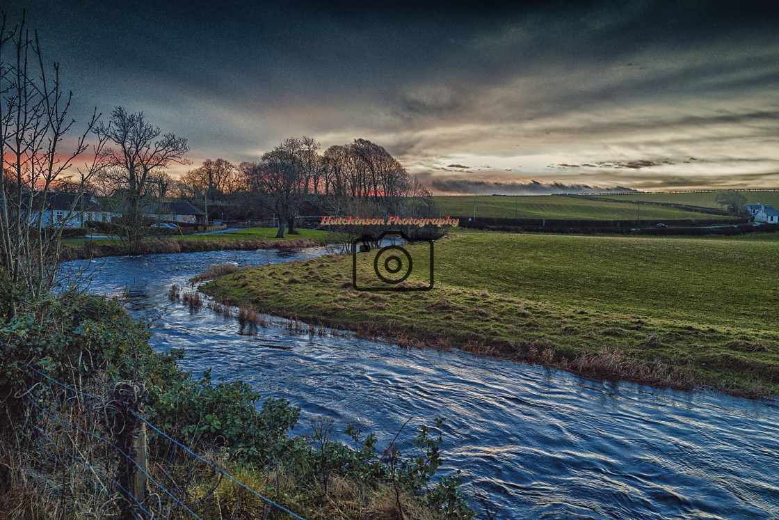 "Winters morning light" stock image