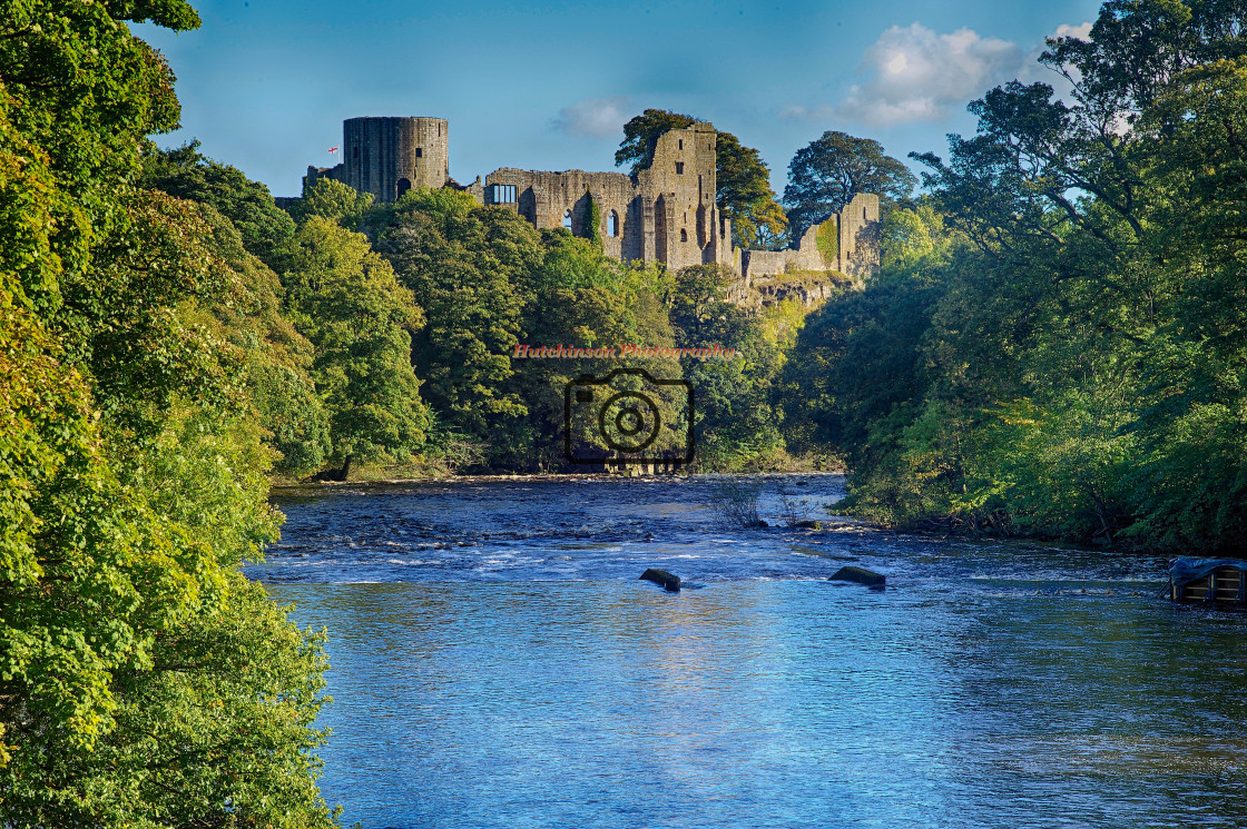 "Barnard Castle" stock image