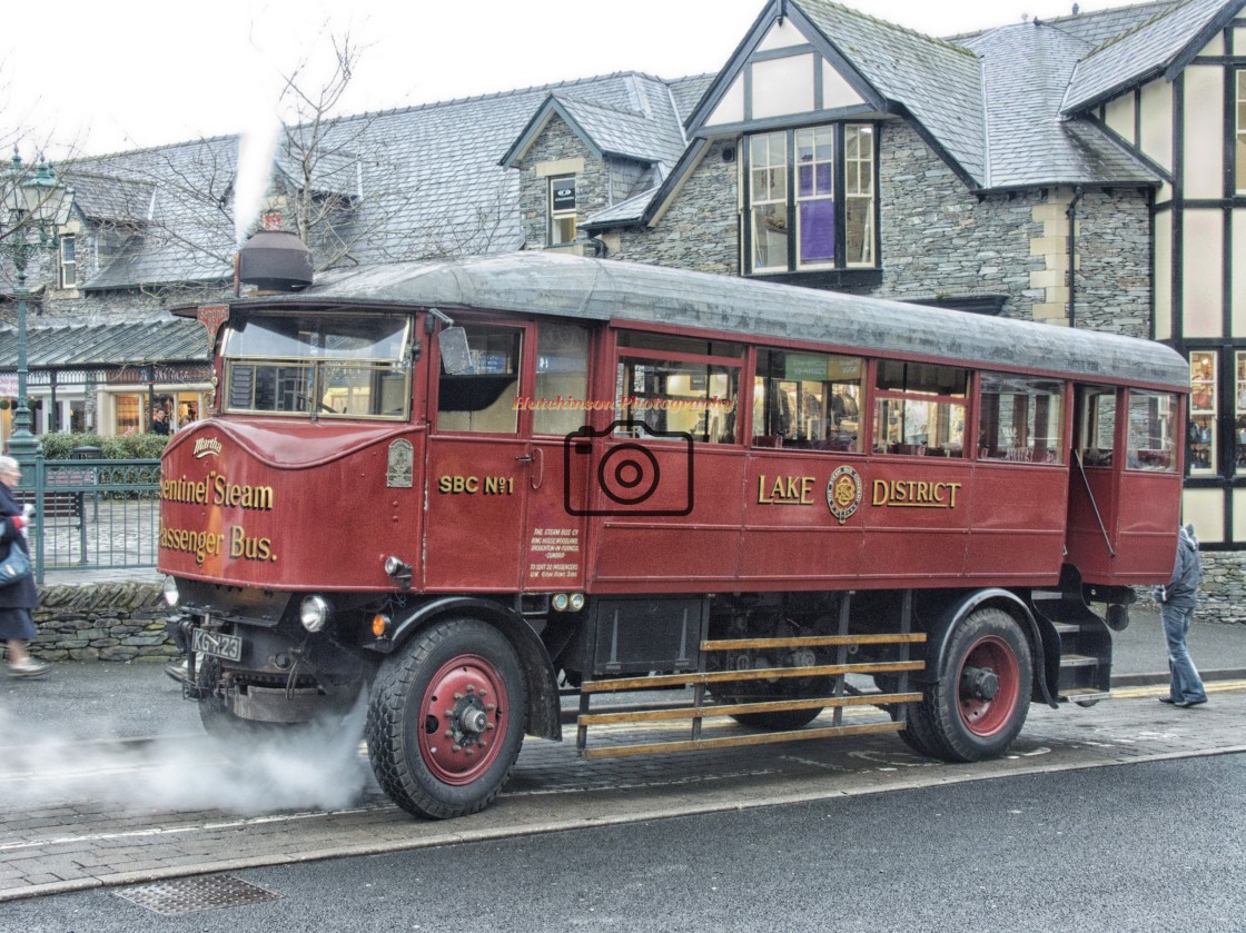 "Sentinel Steam Bus "Martha"" stock image