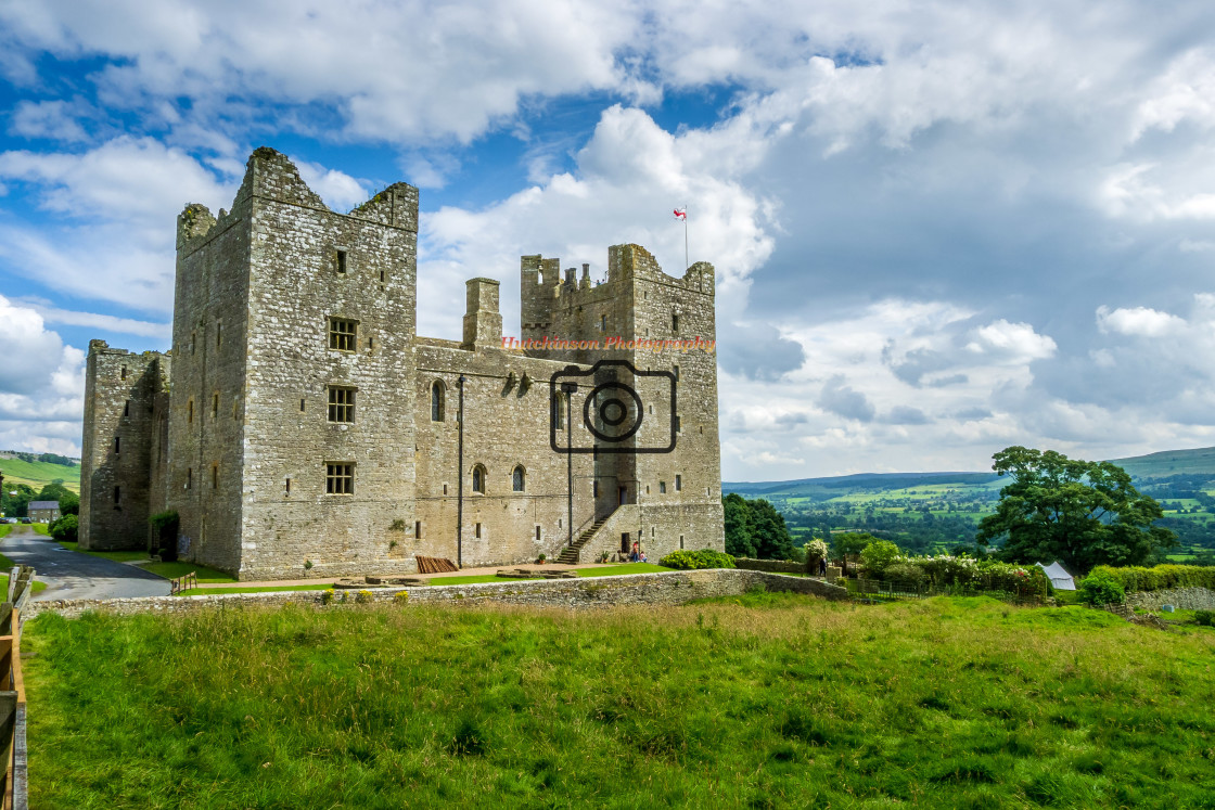 "Castle Bolton" stock image