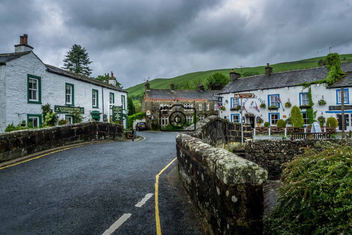 "Kettlewell on a overcast day" stock image