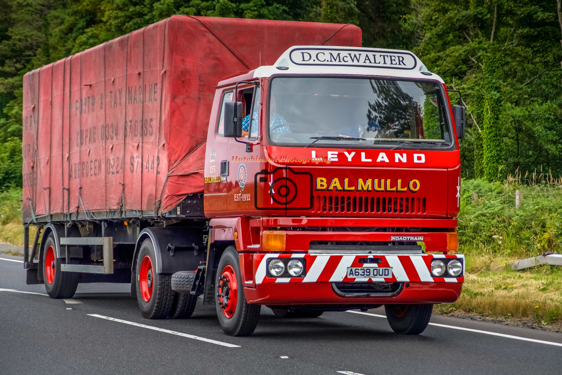 "1980's Leyland Roadtrain truck" stock image