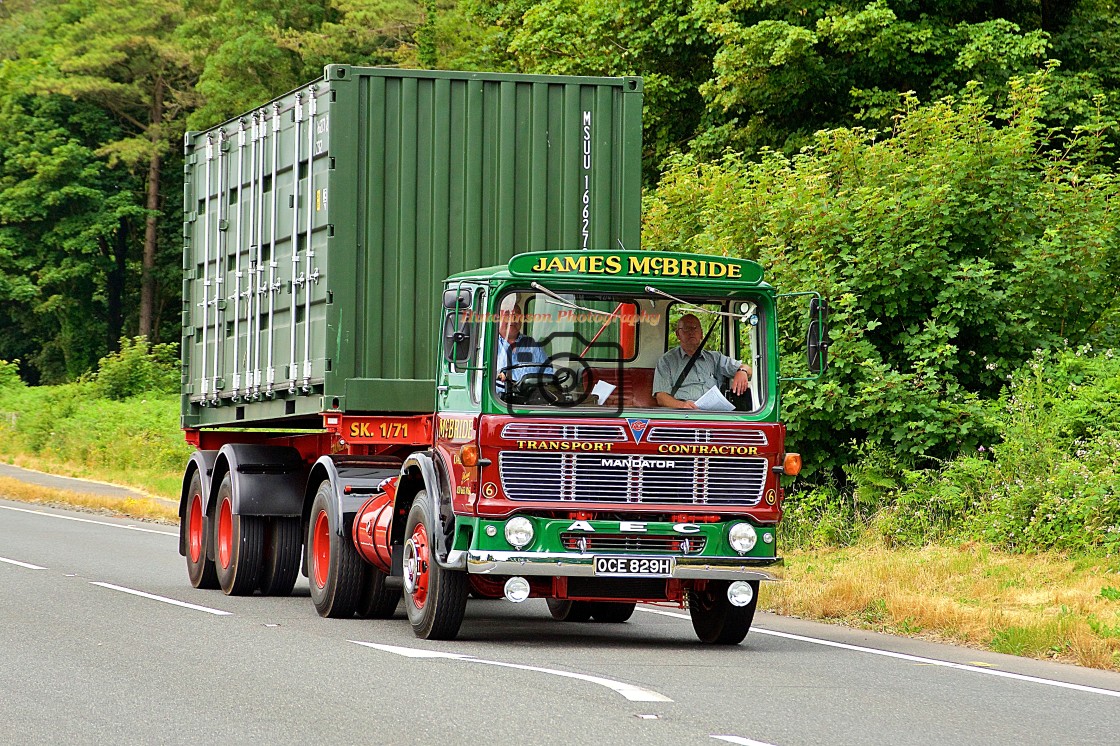 "AEC Mandator tractor Unit" stock image