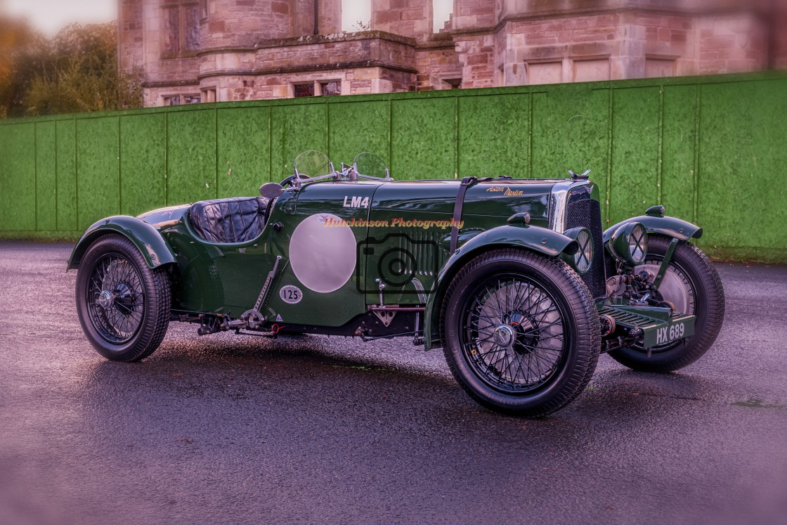 "1930 Aston Martin LM4" stock image