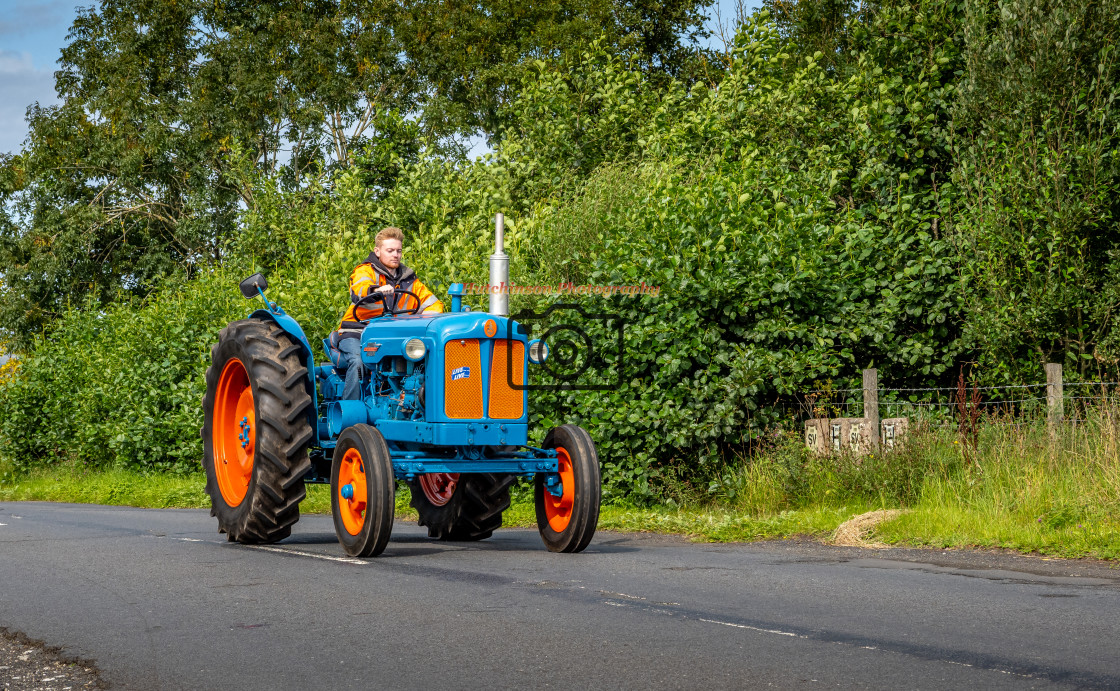 "Classic British Fordson Tractor" stock image