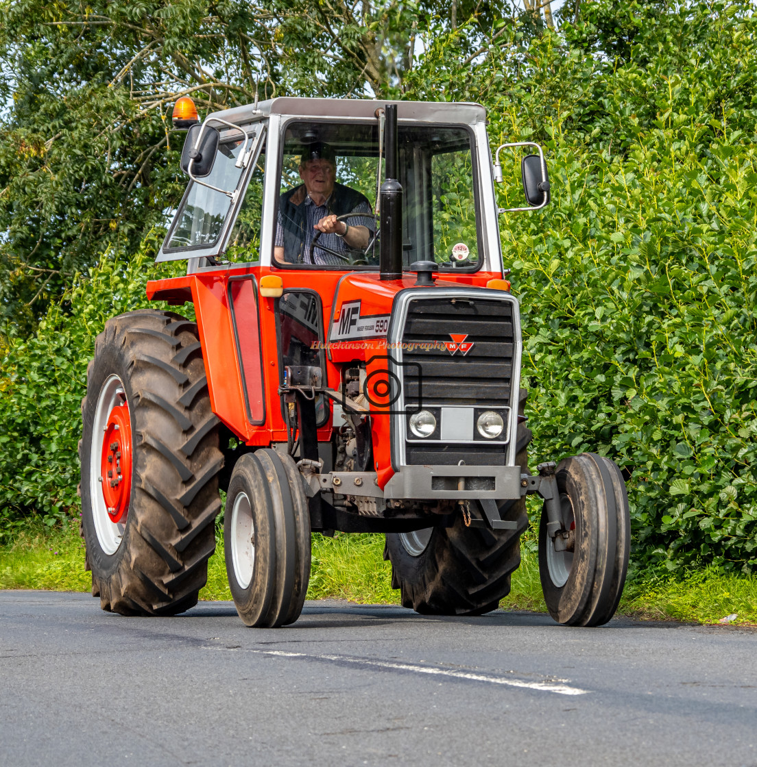 "Massey Ferguson Tractor model 590" stock image