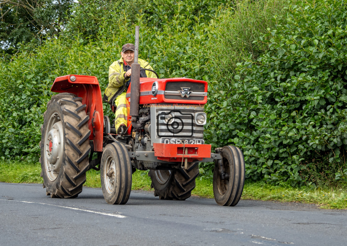 "Massey Ferguson Tractor model 165" stock image