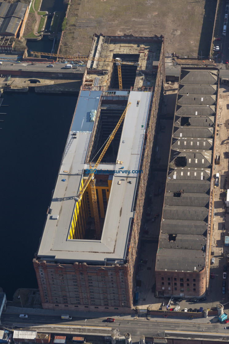 "Aerial photographer Merseyside" stock image