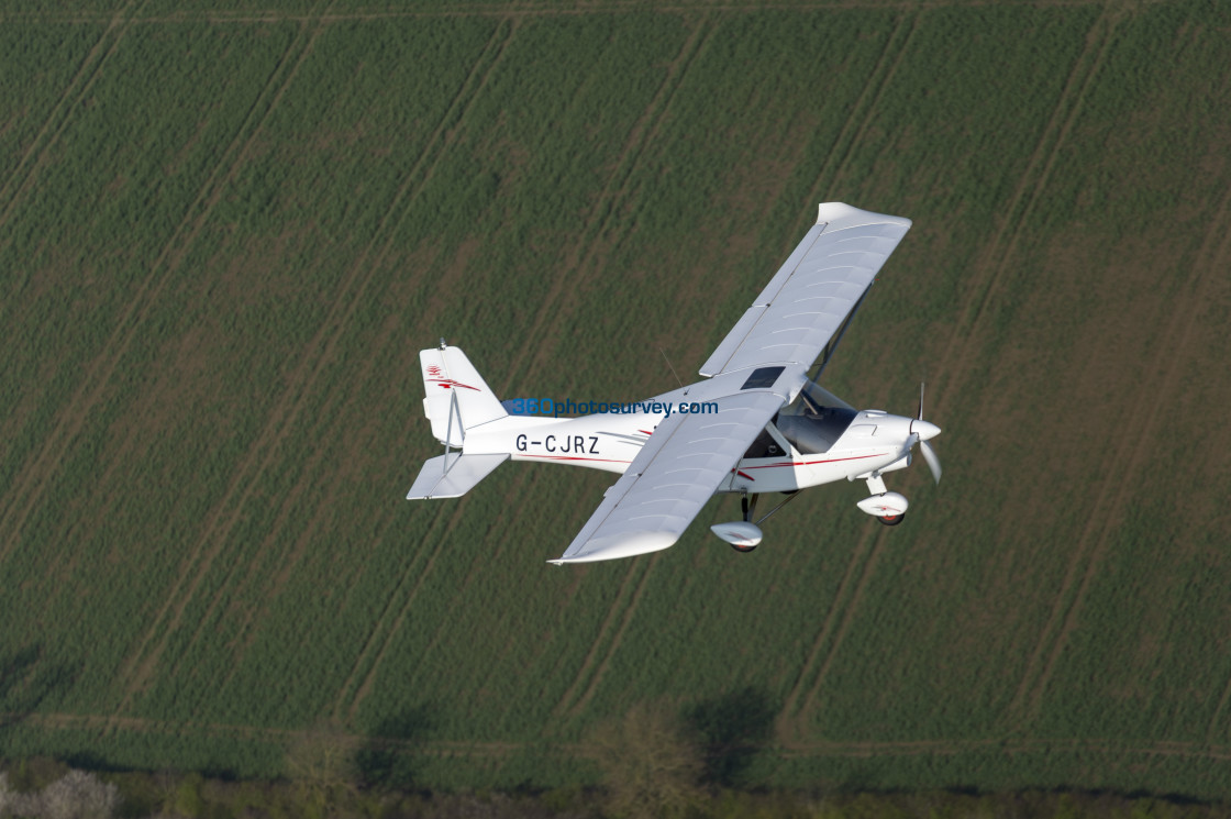 "G-CJRZ air to air photo" stock image