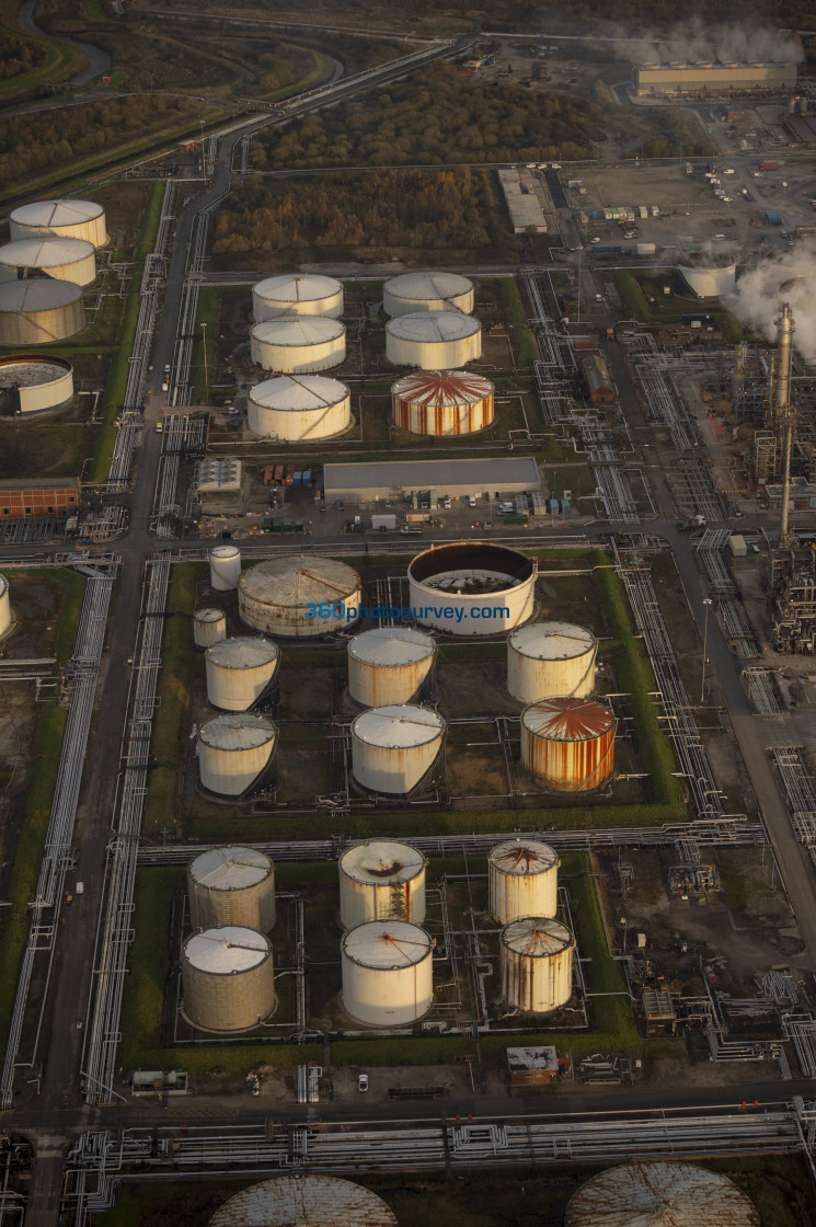 "Ellesmere Port aerial photo" stock image