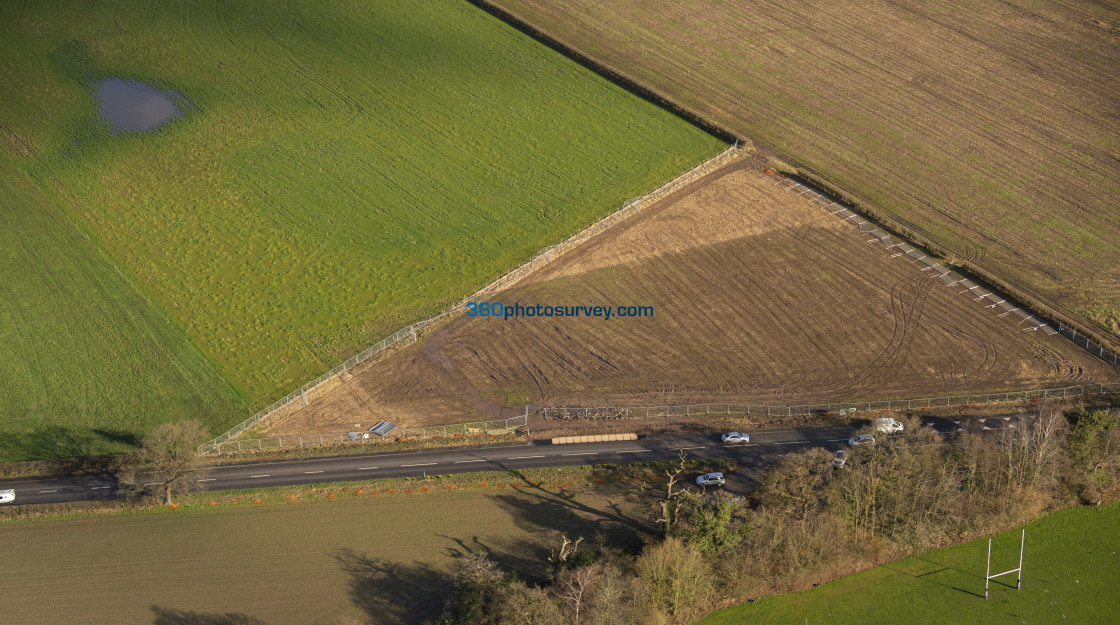 "Knutsford aerial photo" stock image