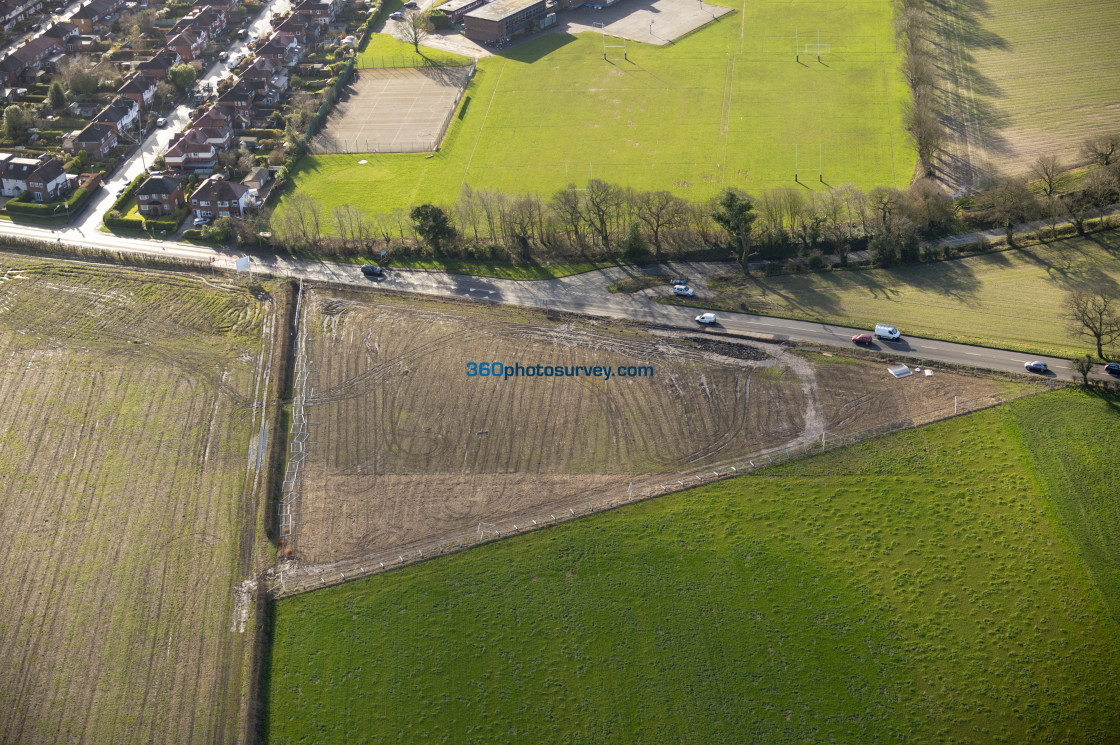 "Knutsford aerial photo" stock image