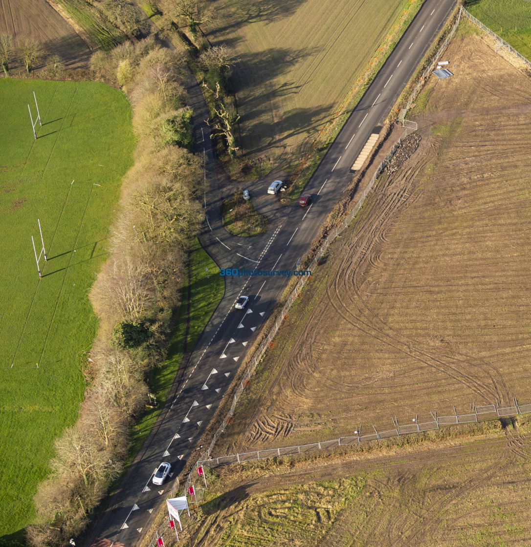 "Knutsford aerial photo" stock image