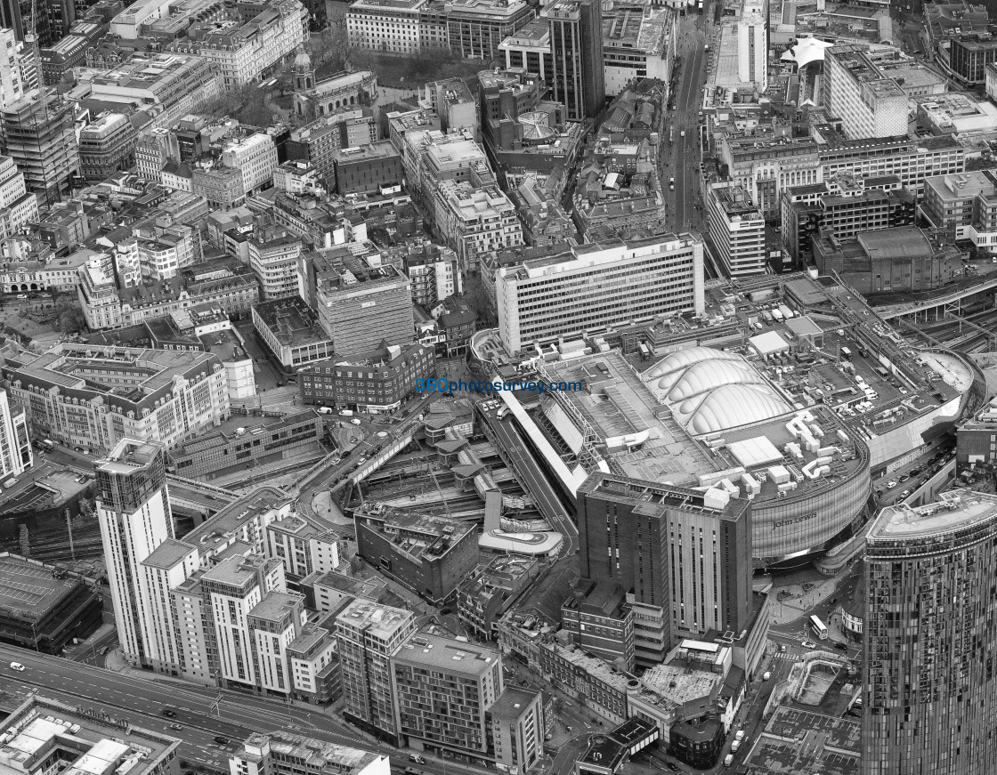 "Birmingham aerial photo 200313_3" stock image