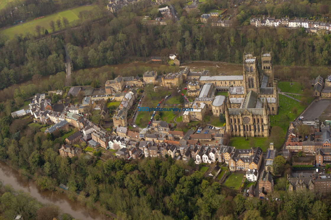 "Durham aerial photo 200313" stock image