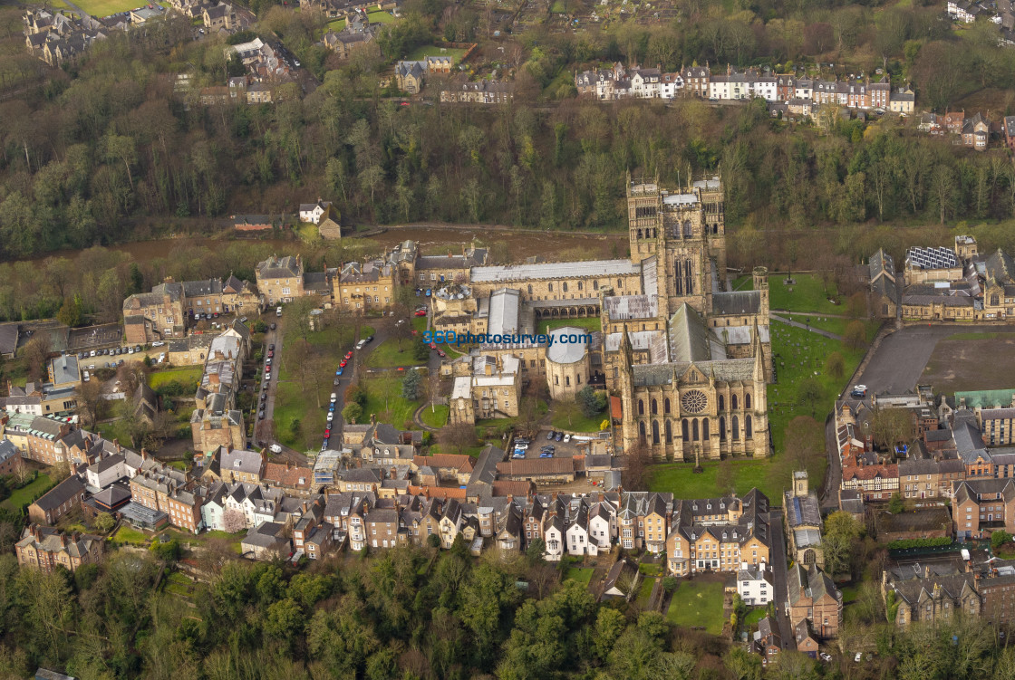 "Durham aerial photo 200313" stock image