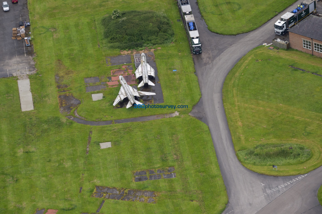 "Hawarden aerial photo 190620" stock image