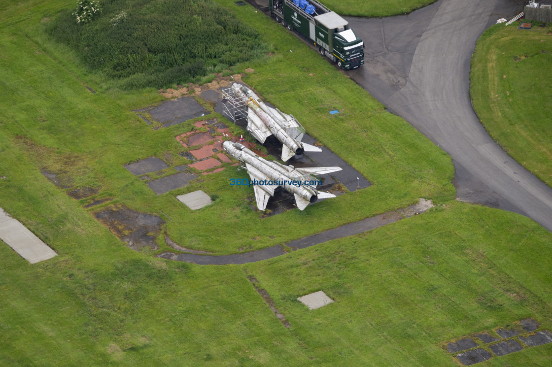 "Hawarden aerial photo 190620" stock image