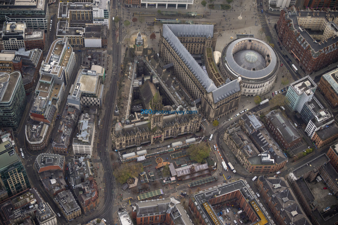 "Manchester aerial photo 191120_45" stock image