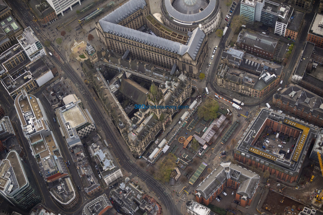 "Manchester aerial photo 191120_45" stock image