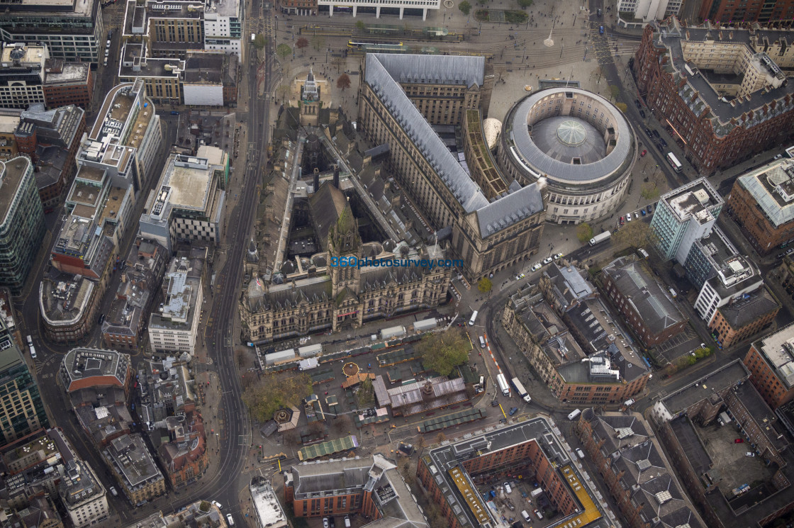 "Manchester aerial photo 191120_45" stock image