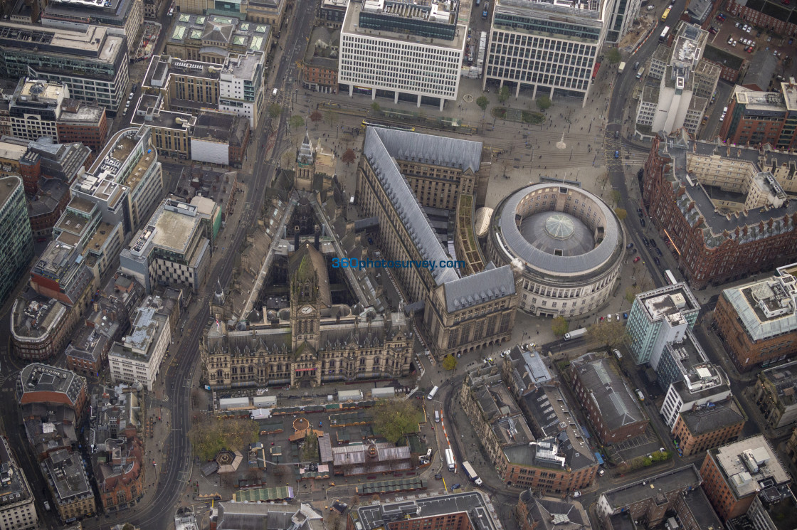 "Manchester aerial photo 191120_45" stock image