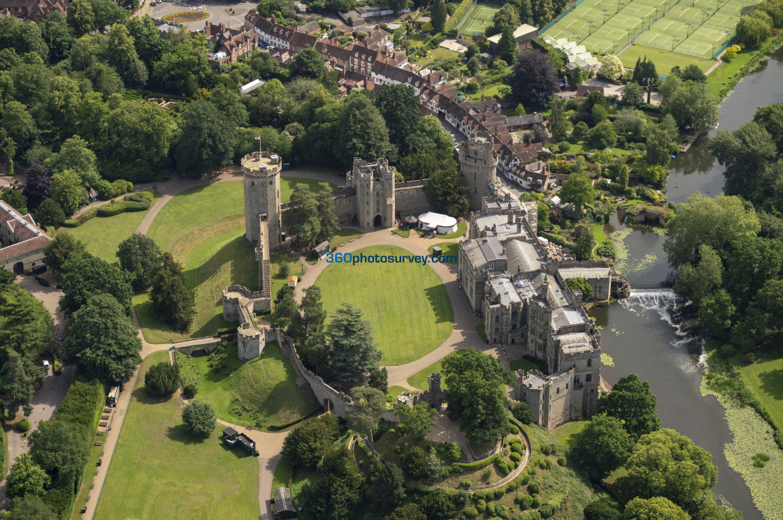 "Warwick aerial photos 200622 49" stock image