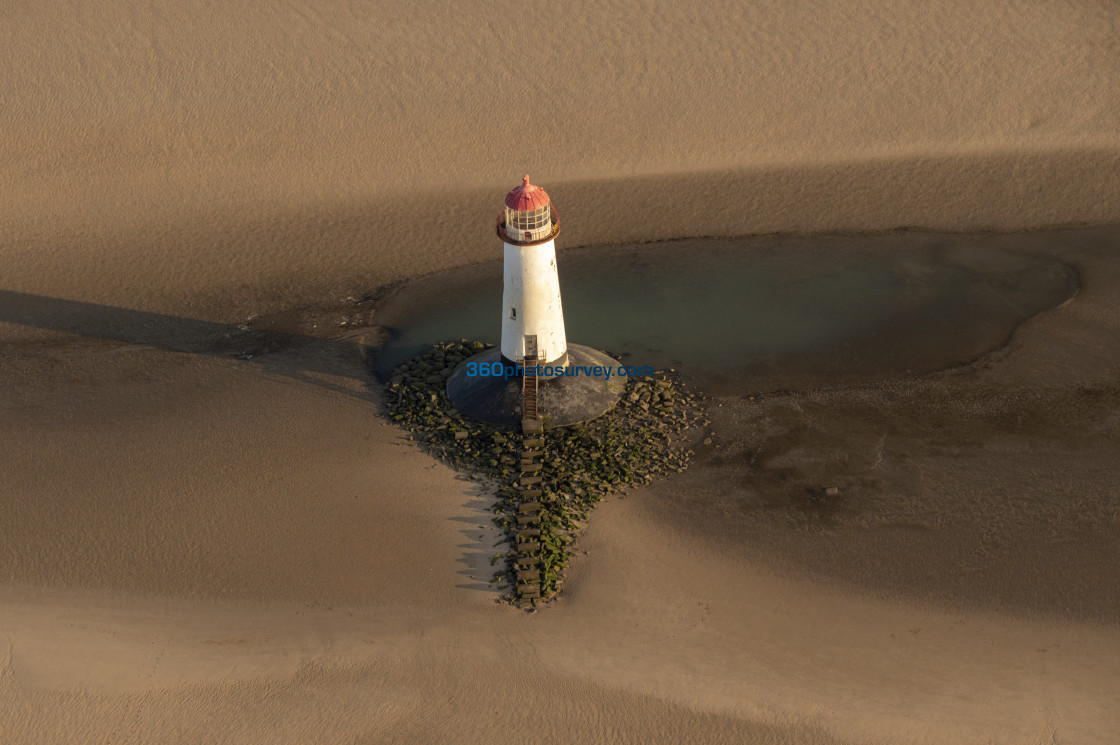 "Point of Ayr Lighthouse" stock image