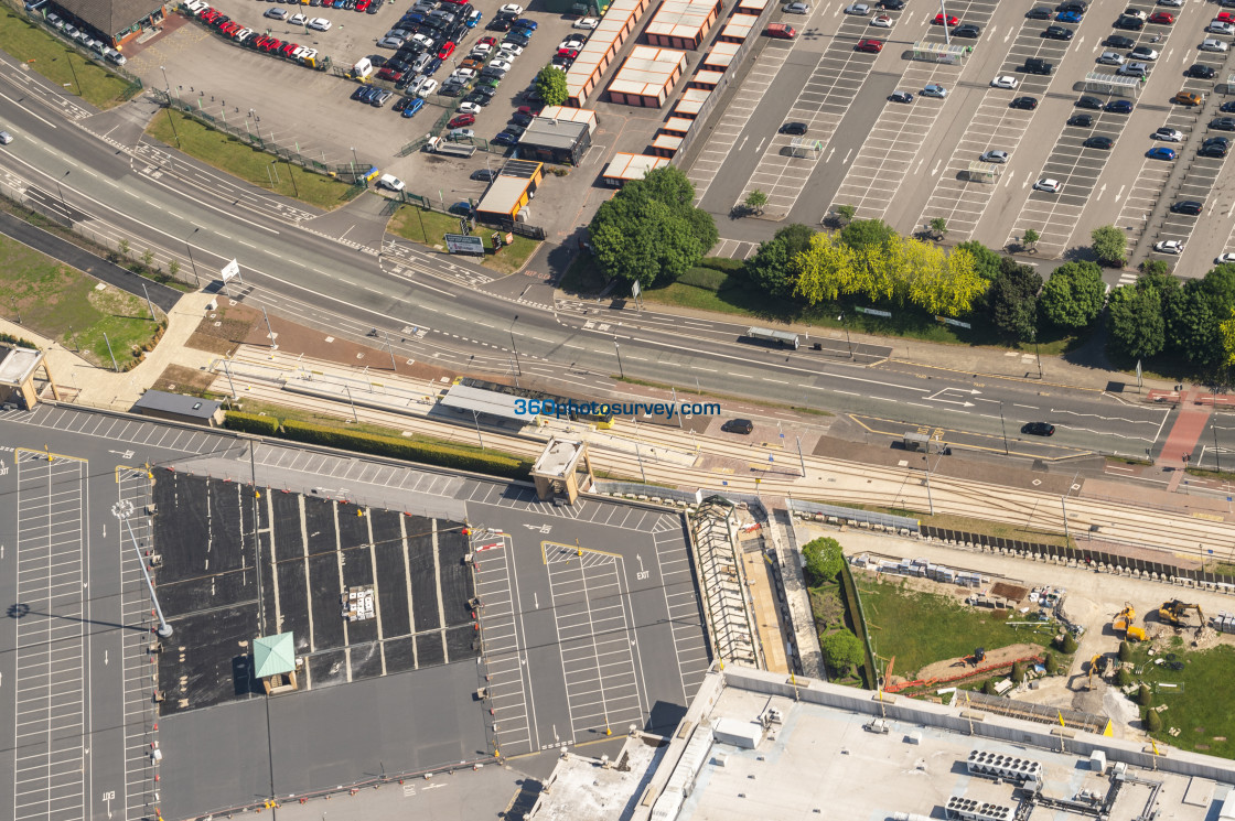 "Manchester aerial photo 200520" stock image