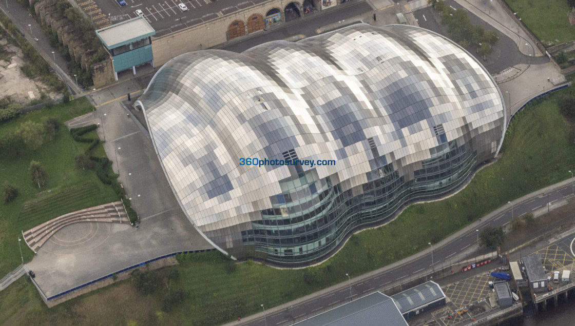 "Gateshead Sage aerial photo 200919 120" stock image