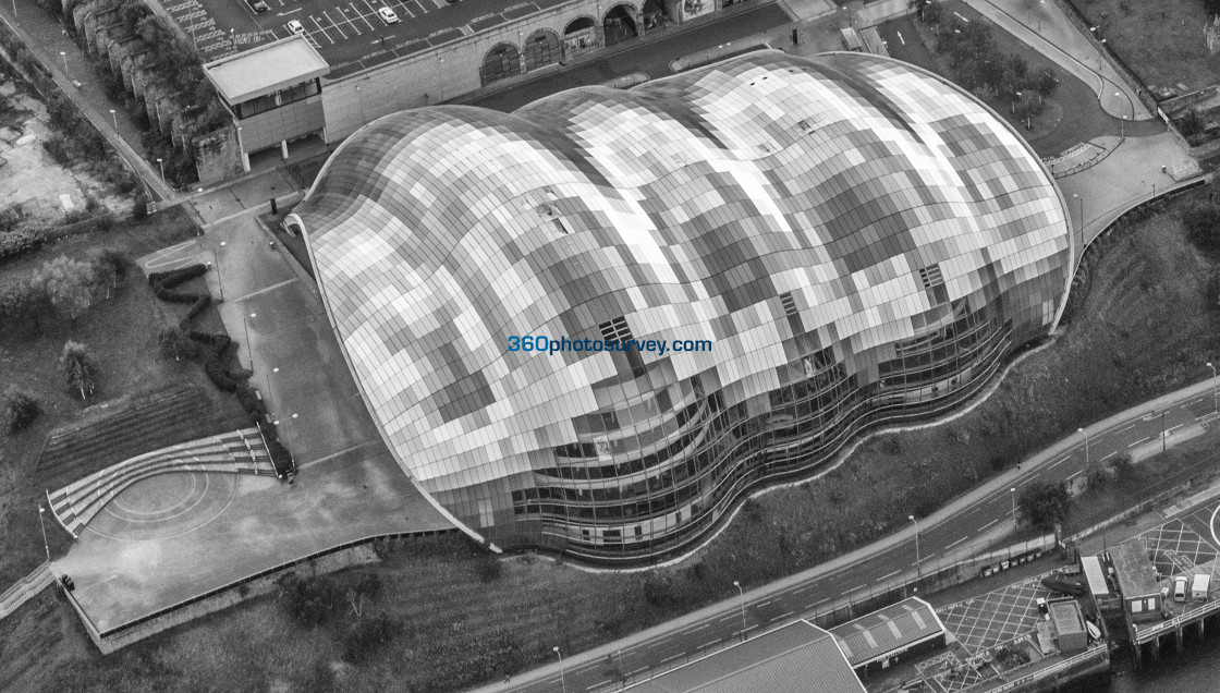 "Gateshead Sage aerial photo 200919 120" stock image