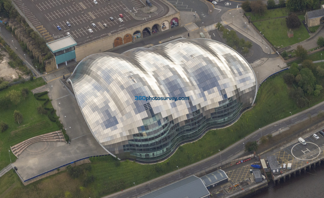 "Gateshead Sage aerial photo 200919 120" stock image