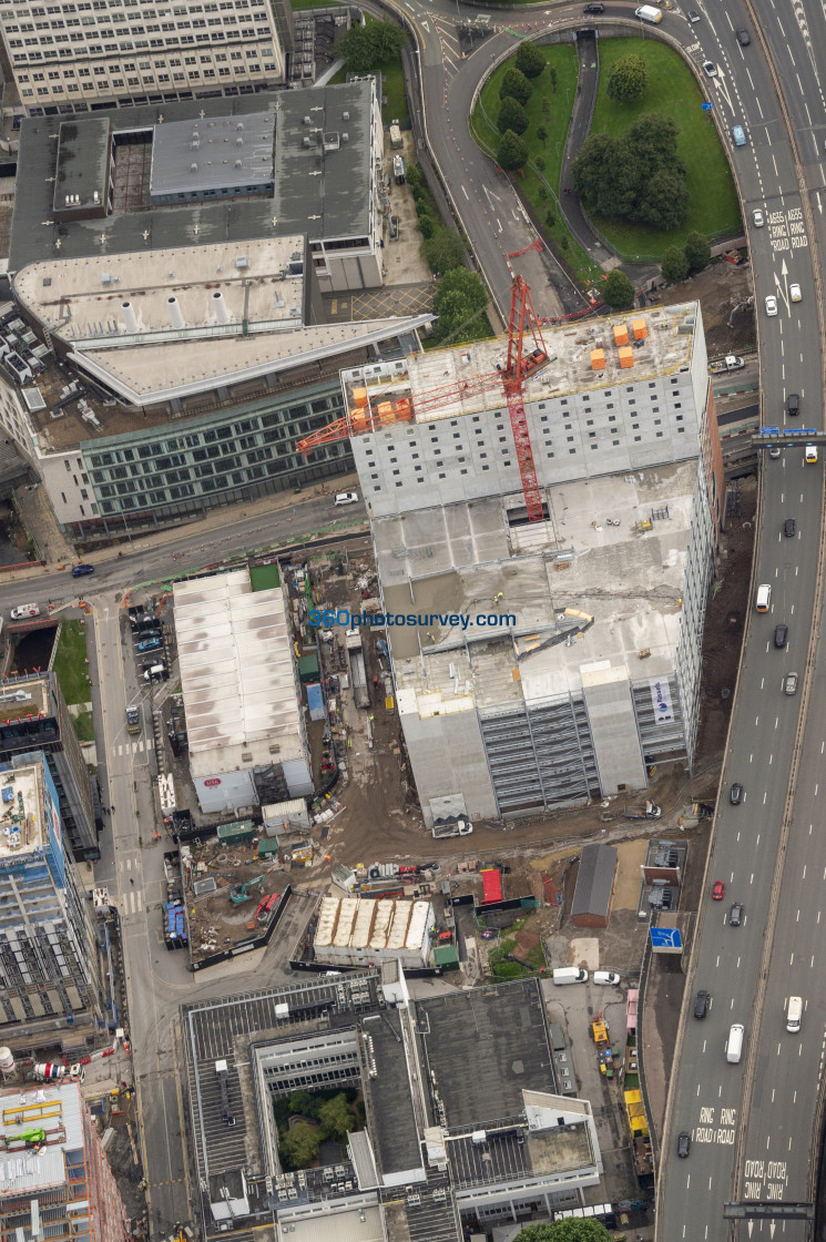 "Manchester aerial photo 190829 29" stock image