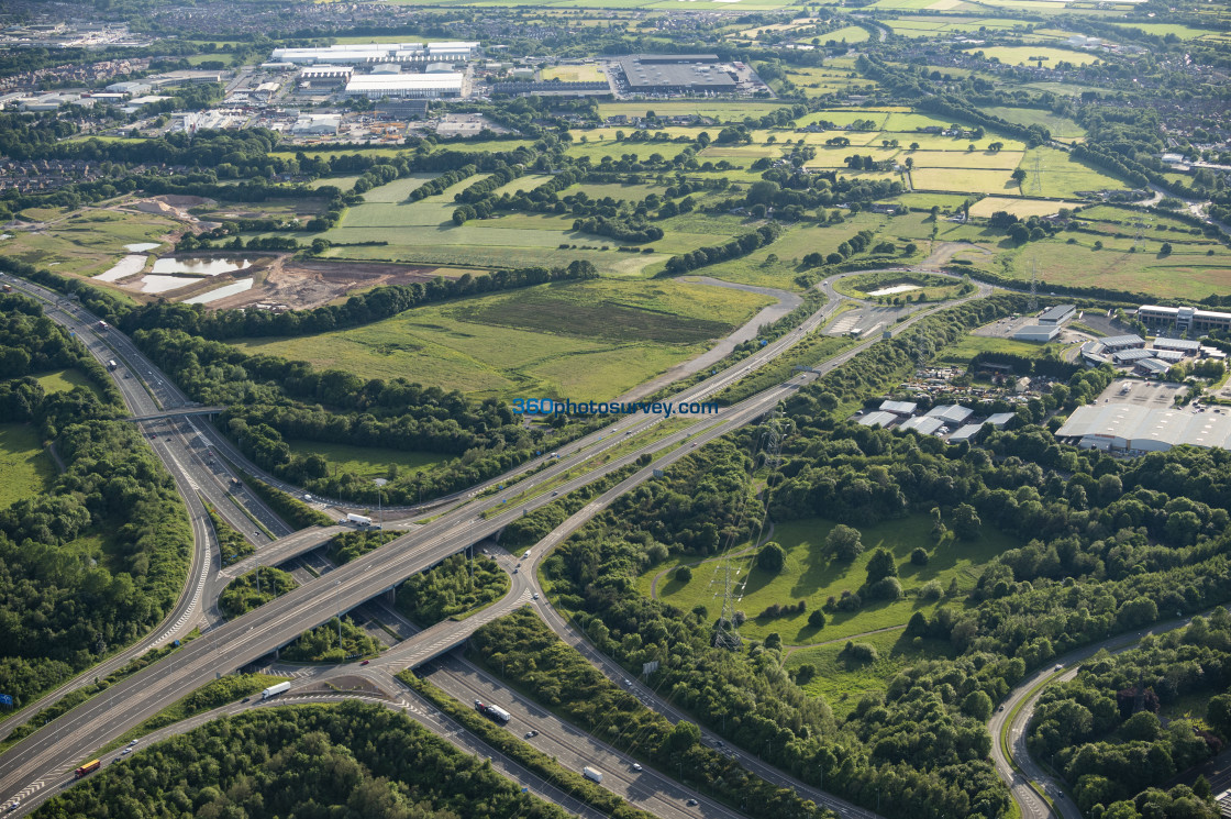 "Preston aerial photo 210608 46" stock image