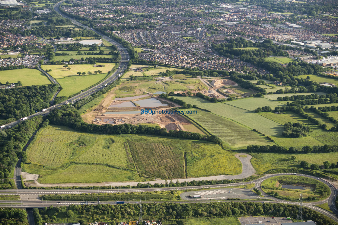 "Preston aerial photo 210608 46" stock image