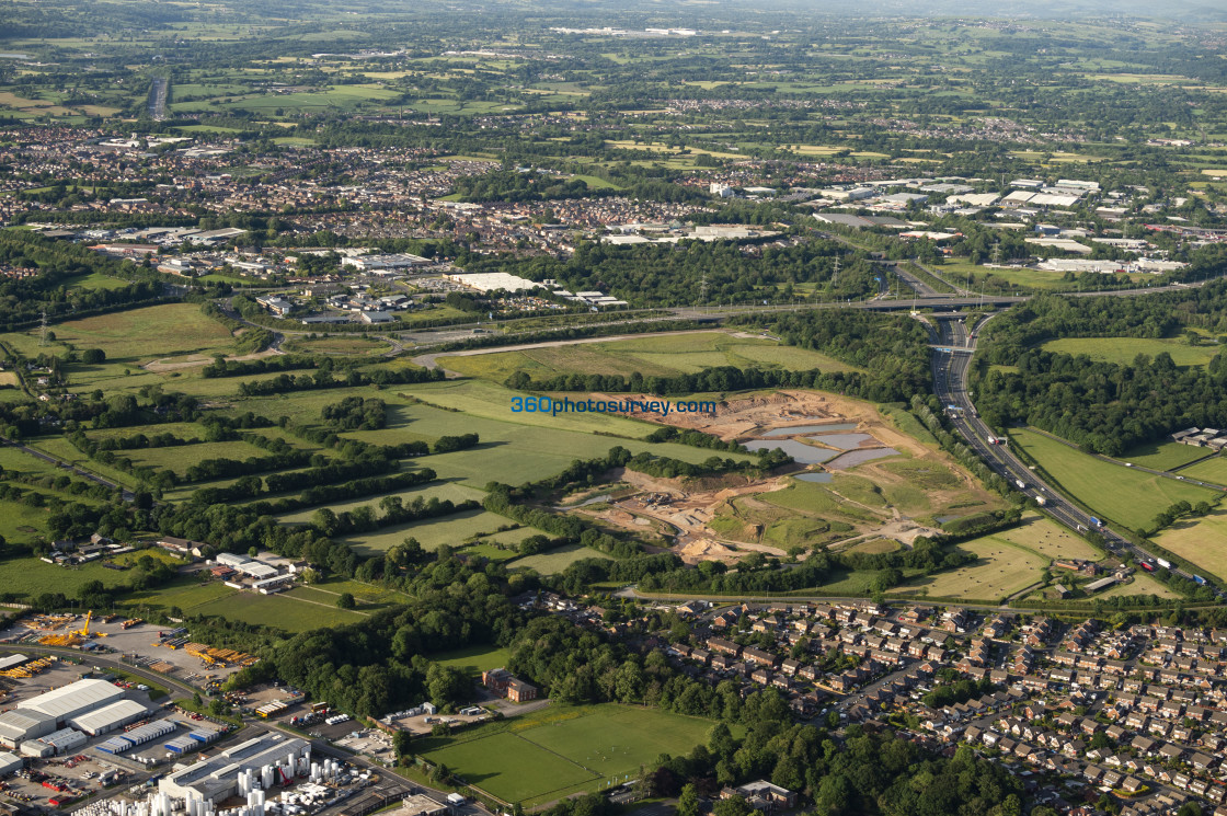 "Preston aerial photo 210608 46" stock image