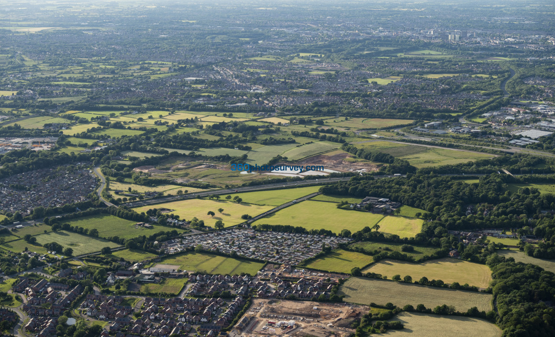 "Preston aerial photo 210608 46" stock image