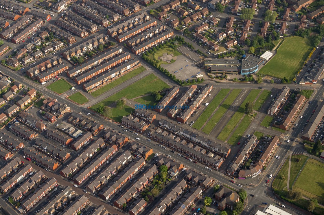 "Salford aerial photo 210607 6" stock image