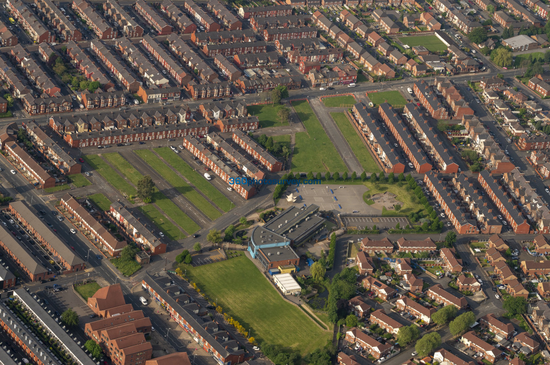 "Salford aerial photo 210607 6" stock image