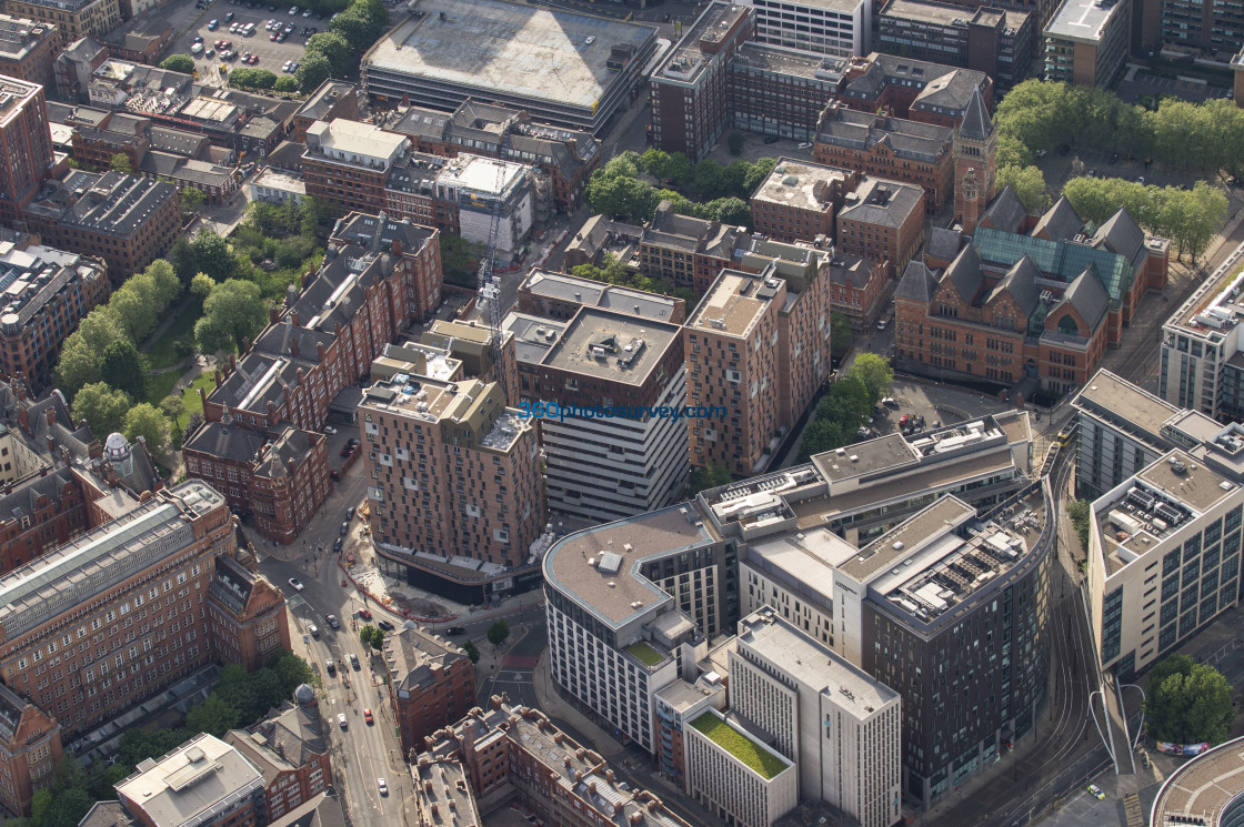 "Manchester aerial photo 210608 05" stock image