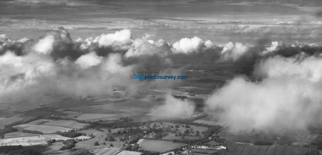 "Clouds aerial photo 210607 8" stock image