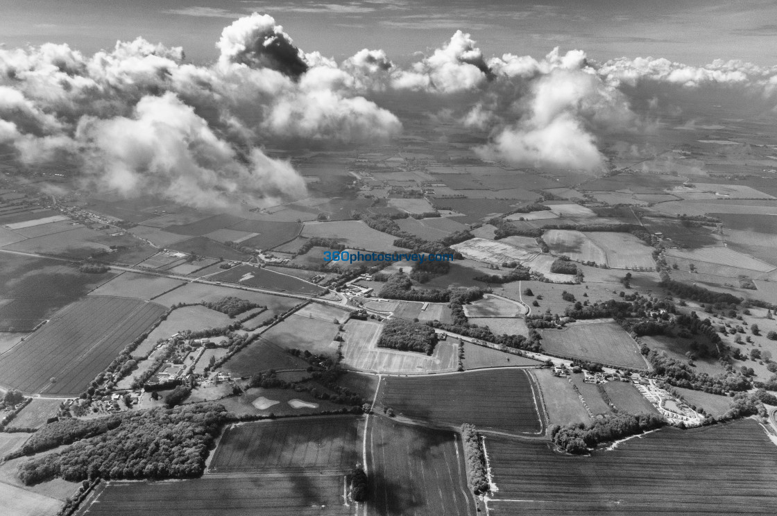 "Clouds aerial photo 210607 8" stock image